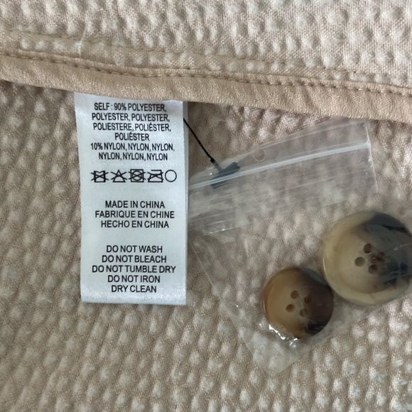 Anthropologie Current Air Corduroy Double Breasted Blazer Like New Size … - Picture 8 of 8